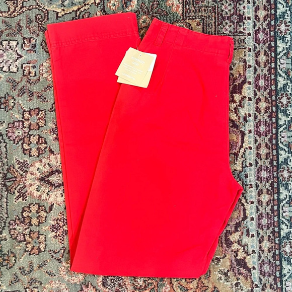 NWT Vintage Red Liz Claiborne Mom Pants - Picture 3 of 8
